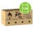 Purina Felix So Gut Wie Es Aussieht multipack box with 120 shown in green icon. Visible text includes mit Rind, Huhn, Thunfisch, Kabeljau en Gelee. Cat illustration on packaging.