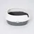zooplus Basics kattenbak met rand - grijs / wit