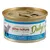 almo nature Daily mousse con pesce oceanico per gatto adulto, scritta: ALL PROFITS TO THE PLANET, lattina in metallo con immagine di gatto e testo multilingue
