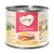 Boîte Feringa Classic pour chaton, texte visible : Chicken with Veal, Carrots and Dandelion, 69 % Selected Animal Ingredients, Grain-Free Recipe, image d’un chaton et ingrédients visibles.