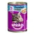 Whiskas kattenvoer blik, 1+ Jahre, mit Thunfisch in Terrine. Afbeelding van een kat en stukjes terrine op een bord. 100% komplett & ausgewogen. Zonder kunstmatige aroma’s, kleur- of conserveermiddelen.