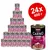 24 консерви Animonda Gran Carno Senior Kalb + Lamm, 400 г. Видими са етикетите с надписи: Fleisch Pur, 100% Fleisch, изображение на куче и месо.