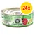 Porta 21 Superfood, carne di pollo con kiwi in salsa per gatti, confezione da 24x80g. Istruzioni alimentari visibili per cuccioli e adulti. Testo in tedesco e inglese sull'etichetta. Porta 21 Superfood, carne di pollo con kiwi in salsa per gatti, confezione da 24x80g. Istruzioni alimentari visibili per cuccioli e adulti. Testo in tedesco e inglese sull'etichetta.