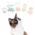 Pure food, Perfect protein & fat balance, Care for all animals, For a better planet, Happy & healthy cats. Text above cat image.