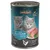 Boîte de pâtée pour chatons Leonardo Cat Food, texte visible : Kitten Reich an Geflügel, Premium Quality, 400 g, riche en volaille, image de deux chatons et pâtée en tranches.