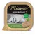 Miamor Milde Mahlzeit, NEU Senior, mit Kaninchen & Huhnstückchen. Billede af kat og kød på emballagen.