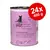 Boîte de nourriture pour chat catz finefood N°11 Agneau & Lapin, lot 24x400g. Texte visible : naturellement bon, sans sucre ajouté, sans céréales, non testé sur animaux. Boîte de nourriture pour chat catz finefood N°11 Agneau & Lapin, lot 24x400g. Texte visible : naturellement bon, sans sucre ajouté, sans céréales, non testé sur animaux.