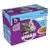 Pachet Whiskas Fish Selection in Jelly pentru pisici 7+ ani, 12 x 100 g. Conține somon, ton, coley, whitefish. Text vizibil: Vitality Support, 3x cu fiecare sortiment.