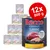 Rocco Classic Beef with chicken, 12 x 800 g burkar. Text: 100% fresh ingredients & grain-free. Bild på kött och kyckling på etiketten.