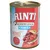 RINTI Kennerfleisch Junior con manzo, senza cereali, ricco di Omega 3. Testo visibile: 'mit Rind getreidefrei', 'Reich an Omega3', 'Original'. Immagine di carne sul davanti.