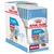 Royal Canin Puppy Medium märkäruoka, aikuispaino 11–25 kg, 140 g annospussit, pakkauksessa koiranpentukuva ja ruoka-annoskuva
