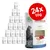 Pachet 24x55g Almo Nature HFC Jelly pentru pisici, ton cu limbă de mare. Text vizibil: Profits 100% to nature, Adult Cat, fondazione Capellino.