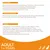 Image lists composition, analytical constituents, and additives for adult pet food. Includes protein, fat, vitamins A, D3, E, minerals, and trace elements. For adults aged 1+ years.