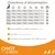 Directives d’alimentation chiot 1–12 mois : tableau par poids (2 à 25 kg) et âge, contient 85 % de protéines animales, sans blé, sans agents de remplissage, sans OGM, sans colorant.