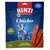 RINTI Chicko, 170g, mit 100% Kaninchen*, Kaninchen Knabberstreifen, sans sucre ajouté. Texte en allemand sur l’emballage. Illustration de chien et lamelles visibles.