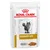ROYAL CANIN URINARY S/O VETERINARY, Morsels in Gravy, Abbildung einer Katze und Futterstückchen auf der Verpackung.