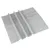 Grey mat with folded design, rectangular shape, suitable for various uses.