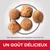 Croquettes, taille approximative 14,5 × 14,5 mm. Texte : UN GOÛT DÉLICIEUX.