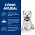 Texto: Cómo ayuda. Mejora visible de la piel en perros con sensibilidades alimentarias. Nutrición que reduce el rascado nocturno y mejora el sueño. Protege la barrera cutánea todo el año. Texto: Cómo ayuda. Mejora visible de la piel en perros con sensibilidades alimentarias. Nutrición que reduce el rascado nocturno y mejora el sueño. Protege la barrera cutánea todo el año.