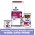 Hill's Prescription Diet Digestive Care i/d low fat dla psów, opakowanie suchej karmy oraz dwie puszki mokrej. Widoczny pies rasy sznaucer. Tekst: Wypróbuj nasze pyszne karmy w wersji suchej i mokrej.