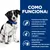 Texto: Como funciona. Fórmula de fácil digestão com proteína do leite hidrolisada, fibras prebióticas e gengibre, enriquecido com antioxidantes e ómegas-3 de óleo de peixe.
