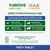 YuMOVE Joint Care Max Strength daily use directions: small dogs up to 15kg 1 tablet, medium 16-30kg 2 tablets, large 31-45kg 3 tablets, very large over 45kg 4 tablets. Double for first 4-6 weeks.