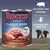 Rocco Classic Pork, 800g Dose. Mit Rind und Lamm, auf Basis von Schwein. Getreidefreie Rezeptur, 100% frische Zutaten.