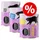lot mixte I : 1 x poulet + 1 x thon + 1 x poisson bl. + 1 x saumon -640 g