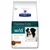Bag labelled Diabetes Care w/d, clinical nutrition to help manage diabetes, with chicken. Prescription Diet branding and image of a black and white dog visible on the packaging.
