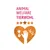 Animal Welfare Tierwohl, five stars, heart with paw prints, hand and bird footprint. Indicates animal welfare standards.