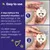 Instructional image showing how to insert a cartridge into a device and plug it into an electric socket two days before a stressful situation for 7 days of use.