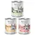Wolf of Wilderness Nassfutter für Hunde, Sorten: Steep Journey (Geflügel und Lamm), Sandy Path (Geflügel und Huhn), Stony Creek (Geflügel und Rind), je 800g, getreidefrei.