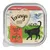 Feringa Classic Meat, Lamb & Duck with pears & cress, ADULT, 100 g. Immagine di confezione con gatto nero e paesaggio sullo sfondo. Testo in inglese visibile sull'etichetta.