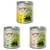 Feringa Single Meat wet food for cats, varieties: chicken with pumpkin & catnip, rabbit with parsnip & catnip, lamb with potatoes & cat grass, each 800g.