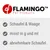Flamingo Pet Products. Schaufel & Waage, misst in g und ml, abnehmbare Schaufel.