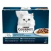 5 x Gourmet Perle Wet Cat Food - 4 + 1 Free! * - Seaside Duo in Gravy (60 x 85g)