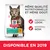Hill’s Science Plan Perfect Weight Adult 1+ au poulet, même qualité nutritionnelle et goût, nouveau look, nouveau nom, disponible en 2019. Texte en anglais sur l’emballage.