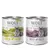 Wolf of Wilderness Senior nedves eledel: Green Fields csirke és bárány, Wild Hills kacsa és borjú, 100% gabonamentes, 800g konzerv.
