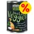 Greenwoods Veggie Viva Las Veggies, 100% vegetarian, grain-free recipe, complete pet food, 375 g. Oferta destacada con símbolo de porcentaje en círculo amarillo.