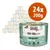 24 lattine da 200 g di MAC's Mono Super Food for Cats Monoprotein agnello fresco, per gatti adulti. Testo visibile: Made in Germany, grainfree, allergy care, 94% lamb.