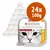 Multipack beaphar Nieren alimento per gatti, 24 vaschette da 100 g ciascuna, confezioni con immagine di gatto e scritta 'Nieren' visibile. Multipack beaphar Nieren alimento per gatti, 24 vaschette da 100 g ciascuna, confezioni con immagine di gatto e scritta 'Nieren' visibile.