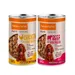 Nature's Variety Paté Medium/Maxi Adult - Pack misto: frango e vaca (6 x 400 g)