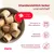 Mera Snacks, unwiderstehlich lecker und nahrhaft. Grösse ca. 3cm, schonend im Ofen gebacken, bewährte Rezepturen, ohne künstliche Aroma- und Konservierungsstoffe.