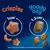 Image showing crispies at approximately 1cm and goody bag treats at approximately 1.3cm, with various treat shapes displayed. Sizes are approximate as more shapes are in the pack.