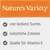 Nature's Variety. Vier leckere Sorten, natürliche Zutaten, Quelle für Vitamin E.