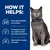 How it helps: supports digestion and stool quality, nourishes and conditions skin with visible improvement, helps maintain a healthy skin barrier. Includes image of a cat.