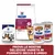 Hill's Prescription Diet Digestive Care i/d per cani, confezione secca e umida, snack Hypoallergenic Treats. Testo: Prova le nostre deliziose varietà in formato secco e umido.