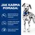 Jak karma pomaga: ogranicza tworzenie się kamieni moczanowych i cystynowych, zmniejsza ryzyko nawrotu, wspiera zdrowie układu odpornościowego. Dalmatyńczyk obok tekstu.