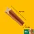 Snack em forma de bastão para cão, comprimento 15,7 cm, largura 1,7 cm. Indicação visual: adequado para cães com mais de 25 kg.