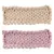 Tapis de fenêtre en tricot épais Aumüller pour chat - rose